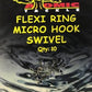 Flexi Ring Micro Hook Swivel
